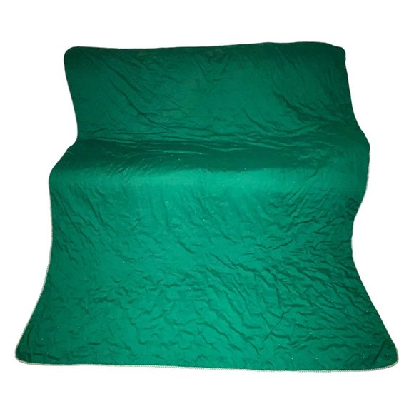 Vintage Handmade Hand Crafted Granny Square Quilt Little Bo Peep Lambs 91X83 - Picture 7 of 10